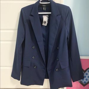 F21 Navy Blazer